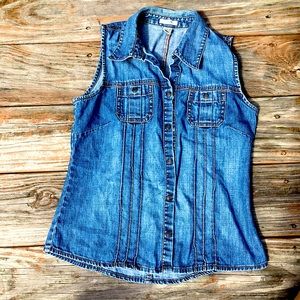 Old Navy Denim Vest| Size XS